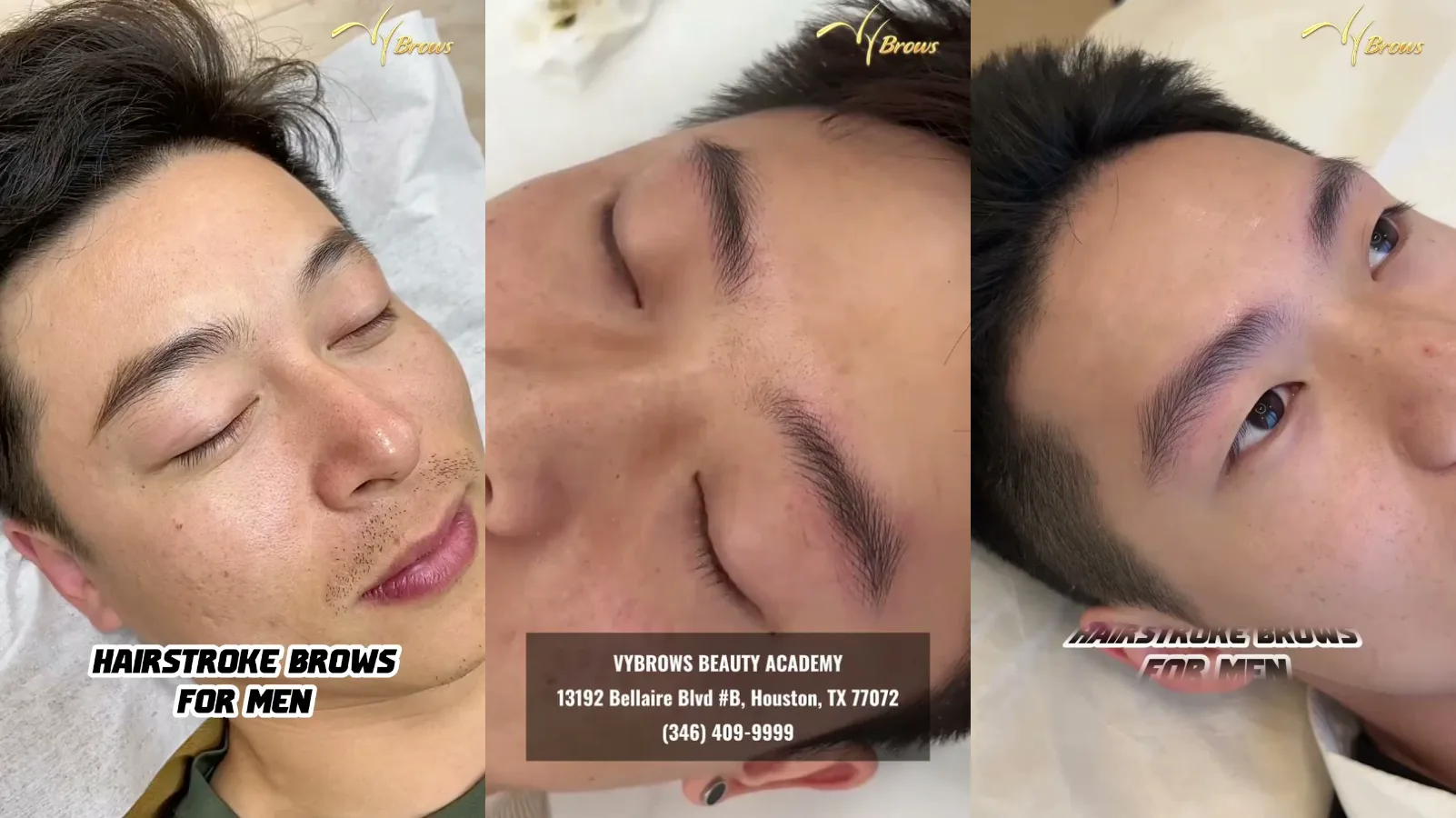 Men's Hairstroke Brows in Houston: What to Expect